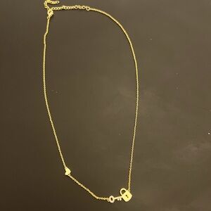 Mini Heart and Locket Necklace